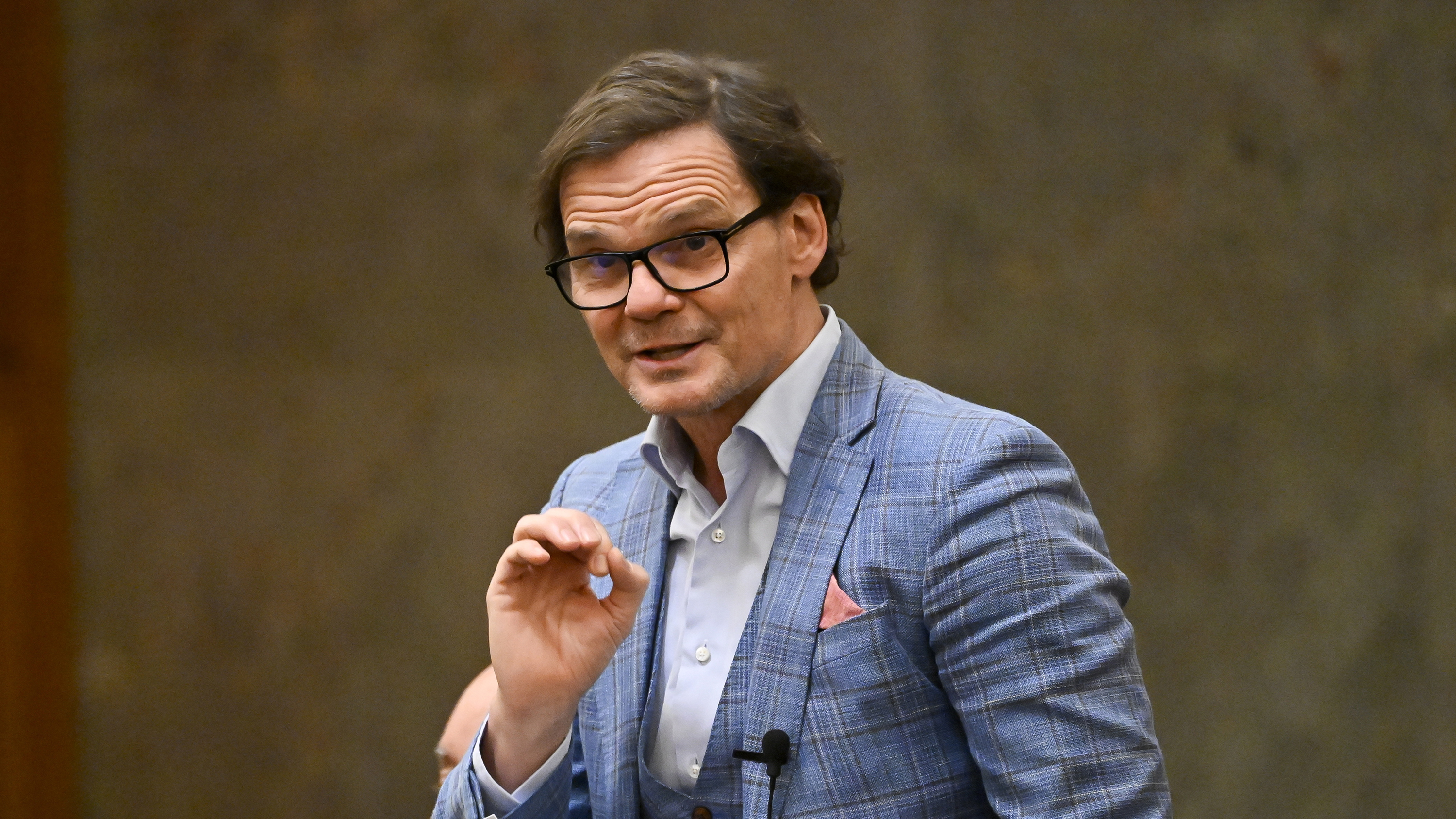 Bánki Erik az Országgyűlés plenáris ülésén 2025. november 24-én.