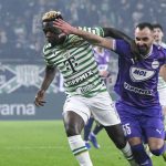 Yusuf Bamidele és Fiola Attila a 2026. február 7-én játszott derbin.