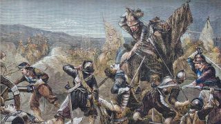 A naseby-i csata az angol polgárháború egyik döntő ütközete volt, amelyre 1645. június 14-én került sor I. Károly király fő királypárti serege és a Sir Thomas Fairfax és Oliver Cromwell parancsnoksága alatt álló parlamenti Új Modell Hadsereg között.