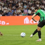 Vasilije Adzic győztes gólja a Sassuolo-Juventus meccsen.