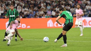 Vasilije Adzic győztes gólja a Sassuolo-Juventus meccsen.