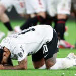 Memphis Depay a Corinhtians-Estudiantes mérkőzés után.