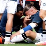 Artem Sztepanov sérülése az FC Utrecht rotterdami mérkőzésén.