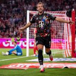 Harry Kane az Union Berlinnek lőtt történelmi büntetője után.