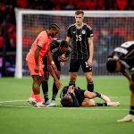 Kai Havertz sérülése a hollandok elleni meccsen.