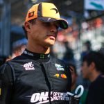 Lando Norris Azerbajdzsánban.