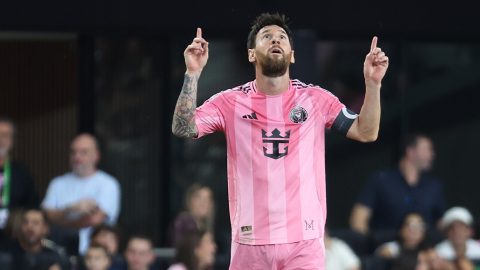 Lionel Messi szabadrúgásból volt eredményes.