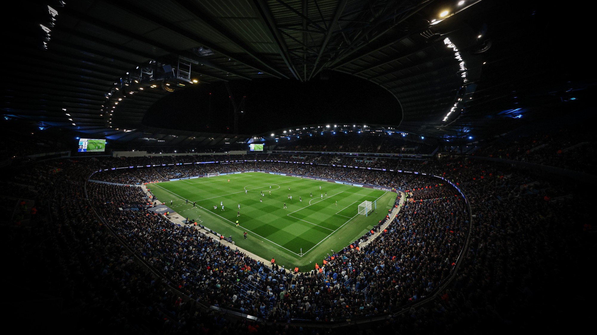 A Manchester City stadionja.