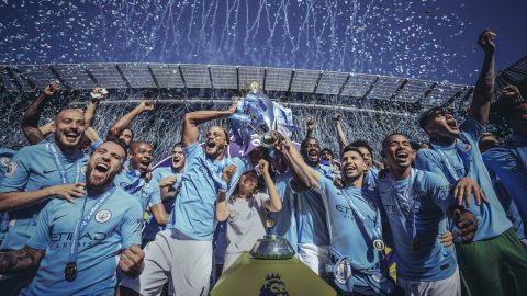 A Manchester City 2018-ban bajnok csapata.
