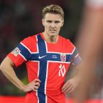Martin Ödegaard a Portugália elleni mérkőzésen.