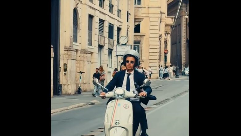 Magyar Pérer a fiával robogózott Rómában – videó