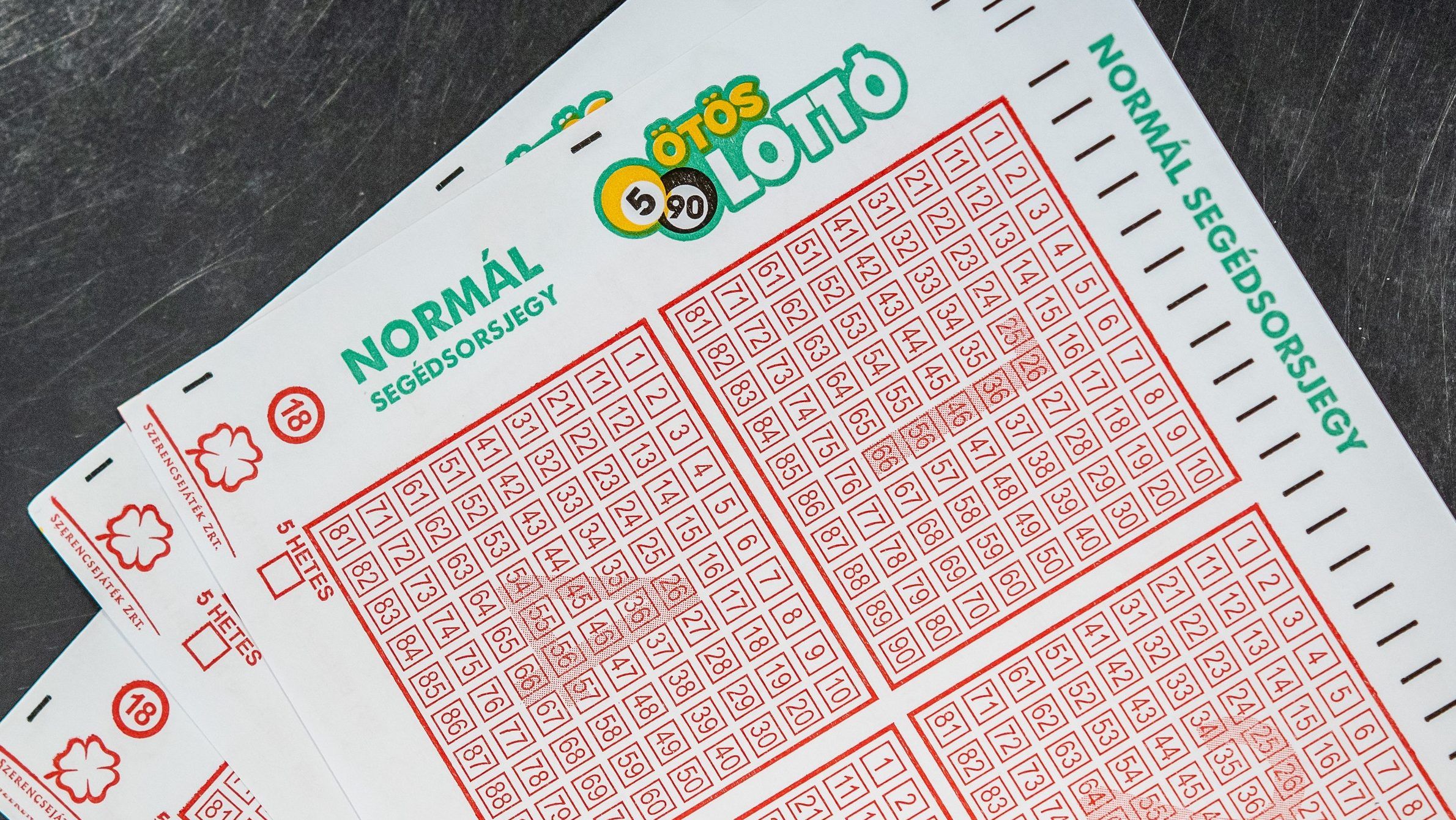 ötöslottó sorsolás nyerőszámok 38. hét