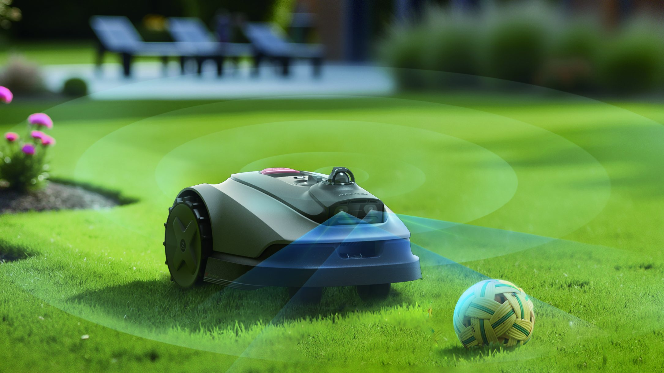 Roborock RockNeo Q2 LiDAR robotfűnyíró.