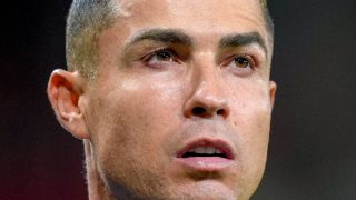 Portugal's forward #07 Cristiano Ronaldo looks on during the UEFA Nations League Group A4 football match between Norway and Portugal in Oslo on September 27, 2026.
