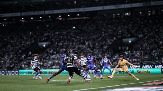 A Sporting és az Alverca augusztusi bajnokija.