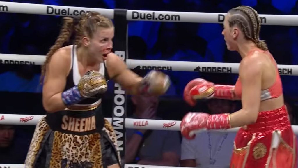 Szabó Franciska orrtörésig küzdött, de TKO-vereséget szenvedett Misfits Boxingban