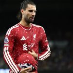 Szoboszlai Dominik az Ipswich Town elleni bajnokin.