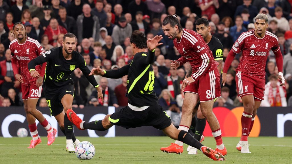 Szoboszlai Dominik szerezte a Liverpool első gólját.