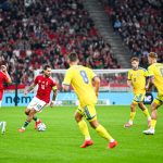Szoboszlai Dominik a magyar-ukrán mérkőzésen.