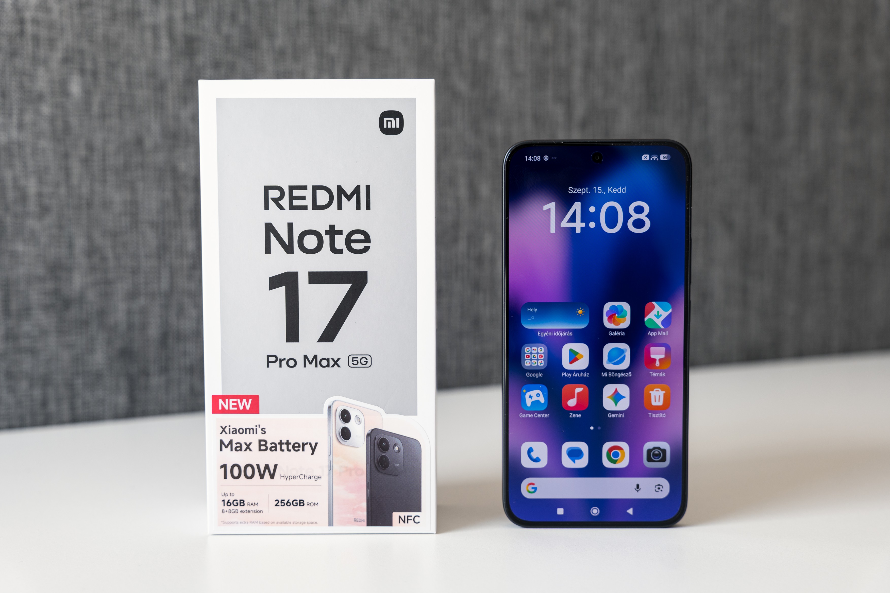 Xiaomi Redmi Note 17 Pro Max okostelefon.