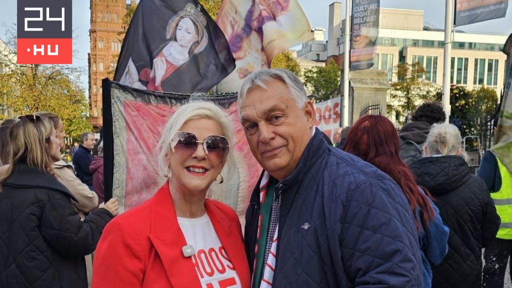 Photo: 24.hu Viktor Orbán Attends Anti-Abortion Protest in Belfast