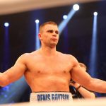 Denis Boytsov of Russia wins the heavyweight fight against Irineu Beato Costa Junior of Brazil in Rostock, Germany, 21 March 2015. Photo: BERND WUESTNECK/dpa