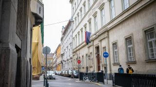 Eötvös József Gimnázium illusztrációk 2023. január 27-én., Image: 752304731, Fotó: Varga Jennifer / 24.hu