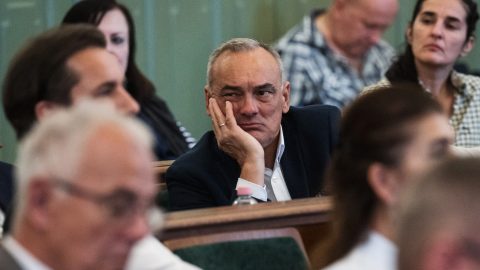 Borkai Zsolt a győri közgyűlésen 2025. október 31-én.