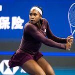 Coco Gauff a pekingi tornán.