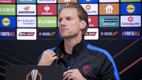 Radoslav Kovac, a Viktoria Plzen vezetőedzője.