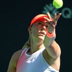 ADANA, TURKIYE - SEPTEMBER 29: Hungarian Dalma Galfi competes against Elena Micic of Australia (not seen) during their round of 32 match at the WTA 125 Adana Open Tennis Tournament at Adana Tennis, Mountain and Water Sports Club (ATDSK) in Adana, Turkiye on September 29, 2026. Yakup Saglam / Anadolu