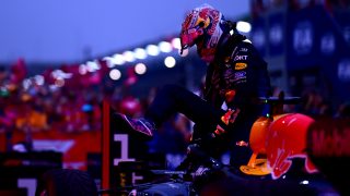 Max Verstappen Szingapúrban.