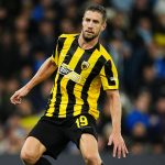 Varga Barnabás az AEK Athén mezében.