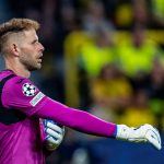 Villarreal CF goalkeeper Peter Gulacsi during the UEFA Champions League match between Borussia Dortmund and Villarreal at BVB Stadion Dortmund in Dortmund, Germany, on September 8, 2026. (Photo by EYE4images/NurPhoto)