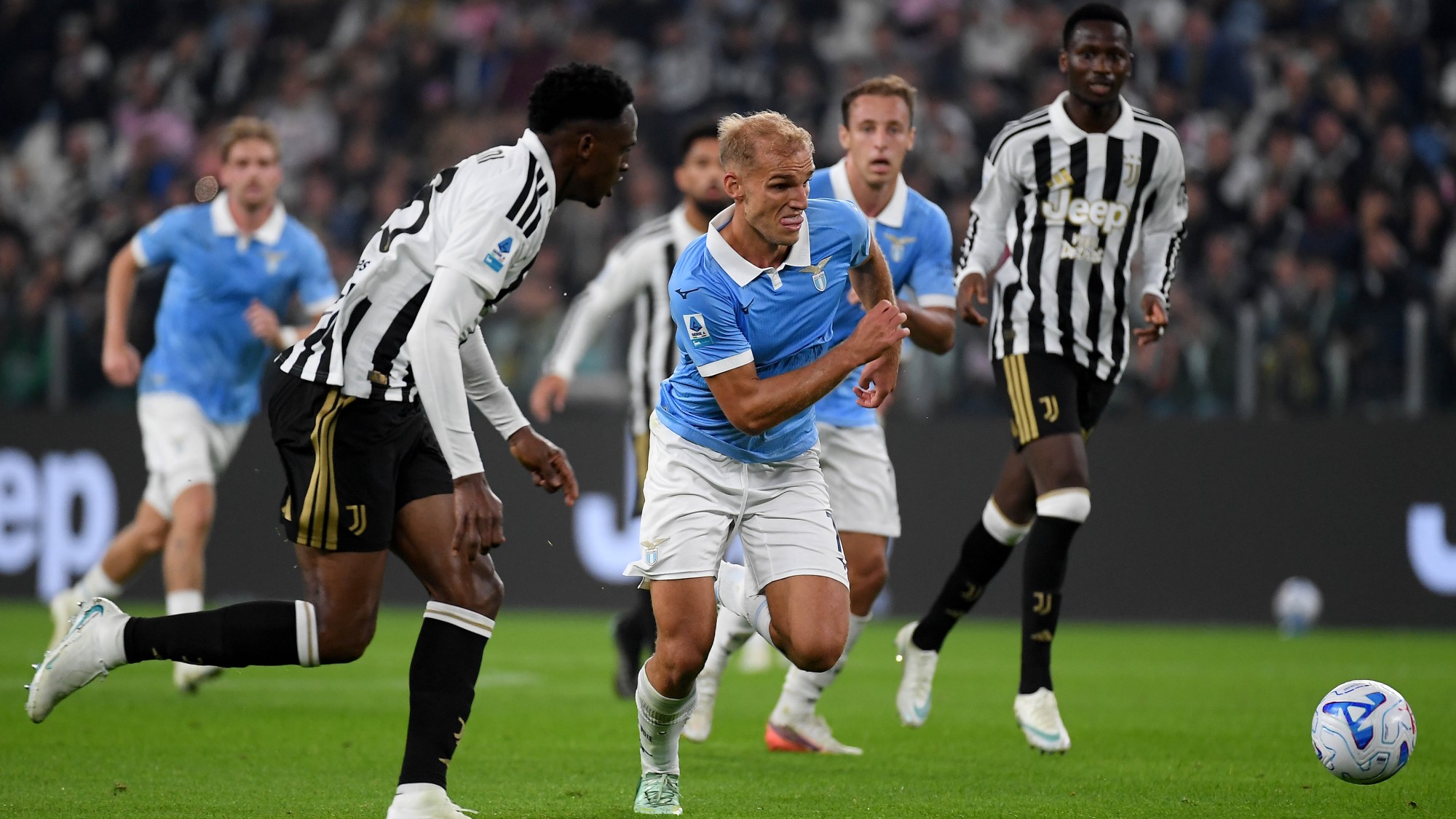 Gustav Isaksen is betalált a Juventus ellen.