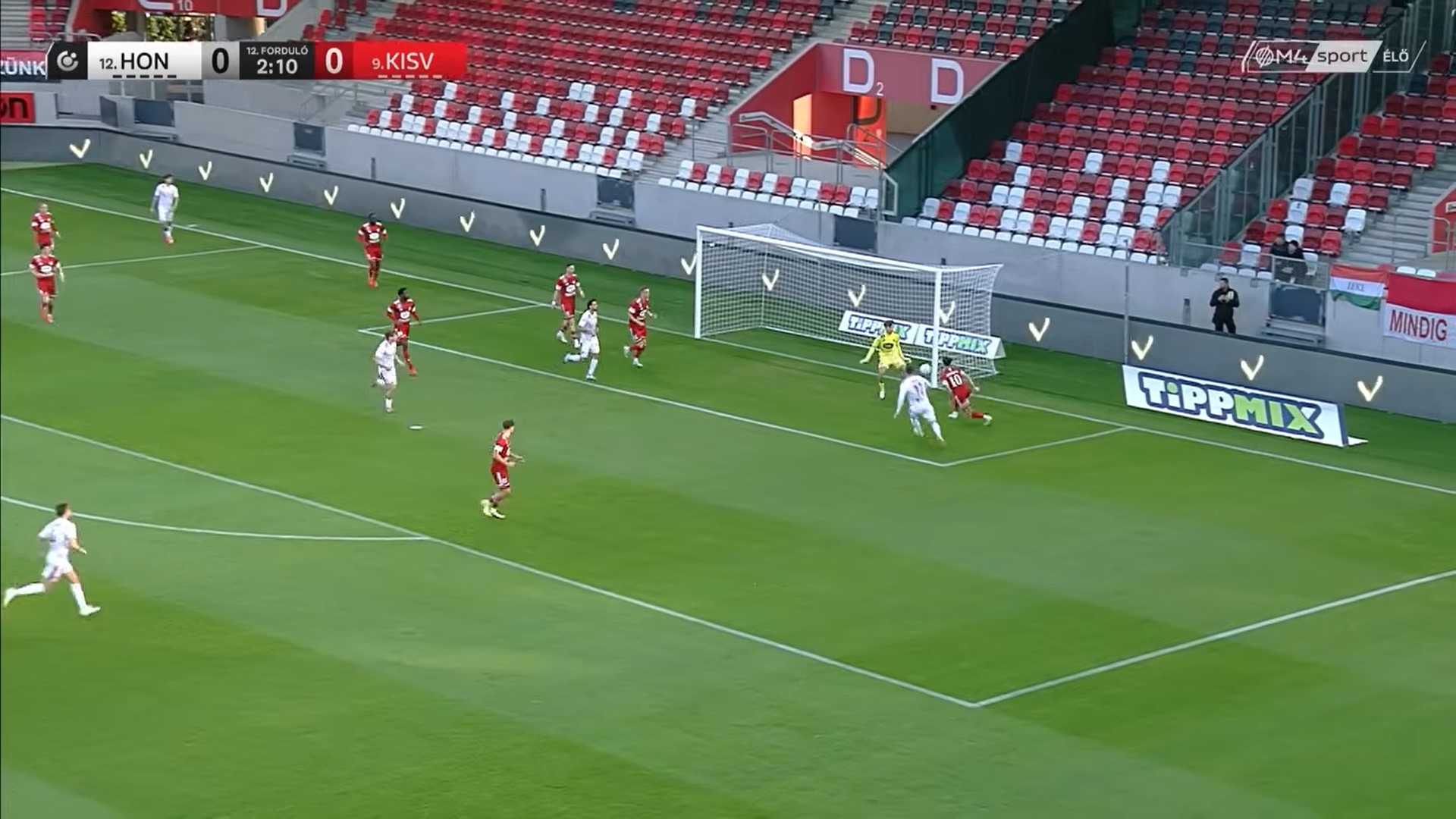 nb1 honvéd kisvárda öngól hazaadás