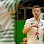 Jesper Jensen, a Ferencváros vezetőedzője a női kézilabda NB I-ben játszott FTC-Rail Cargo Hungaria - Dunaújvárosi Kohász KA mérkőzésen a fővárosi Elek Gyula Arénában 2026. január 4-én.