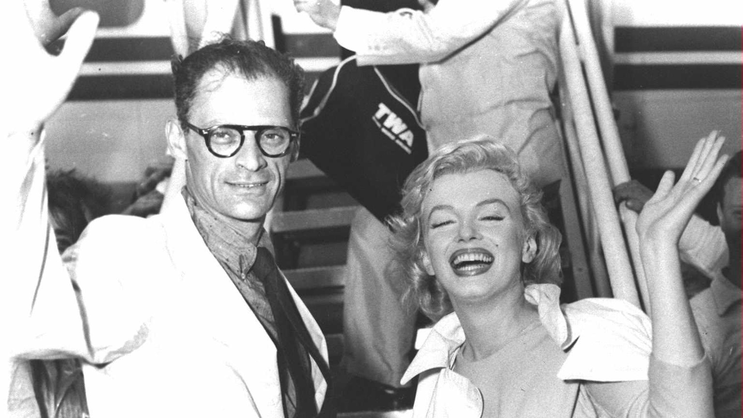 Arthur Miller és Marilyn Monroe