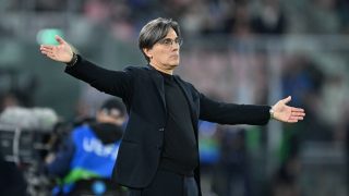 BOLOGNA, ITALY - OCTOBER 5: Vincenzo Montella, head coach of Turkiye during the UEFA Nations League A Group 1 match between Italy and Turkiye at Stadio Renato Dall'Ara in Bologna, Italy on October 5, 2026. Mustafa Yalcin / Anadolu