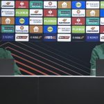 Nagy Ádám (b) és Borbély Balázs, a Ferencvárosi TC vezetőedzője a csapat sajtótájékoztatóján a Groupama Arénában 2026. október 21-én. A Ferencváros másnap az Európa-liga alapszakaszának harmadik fordulójában a portugál Torreense ellen játszik.