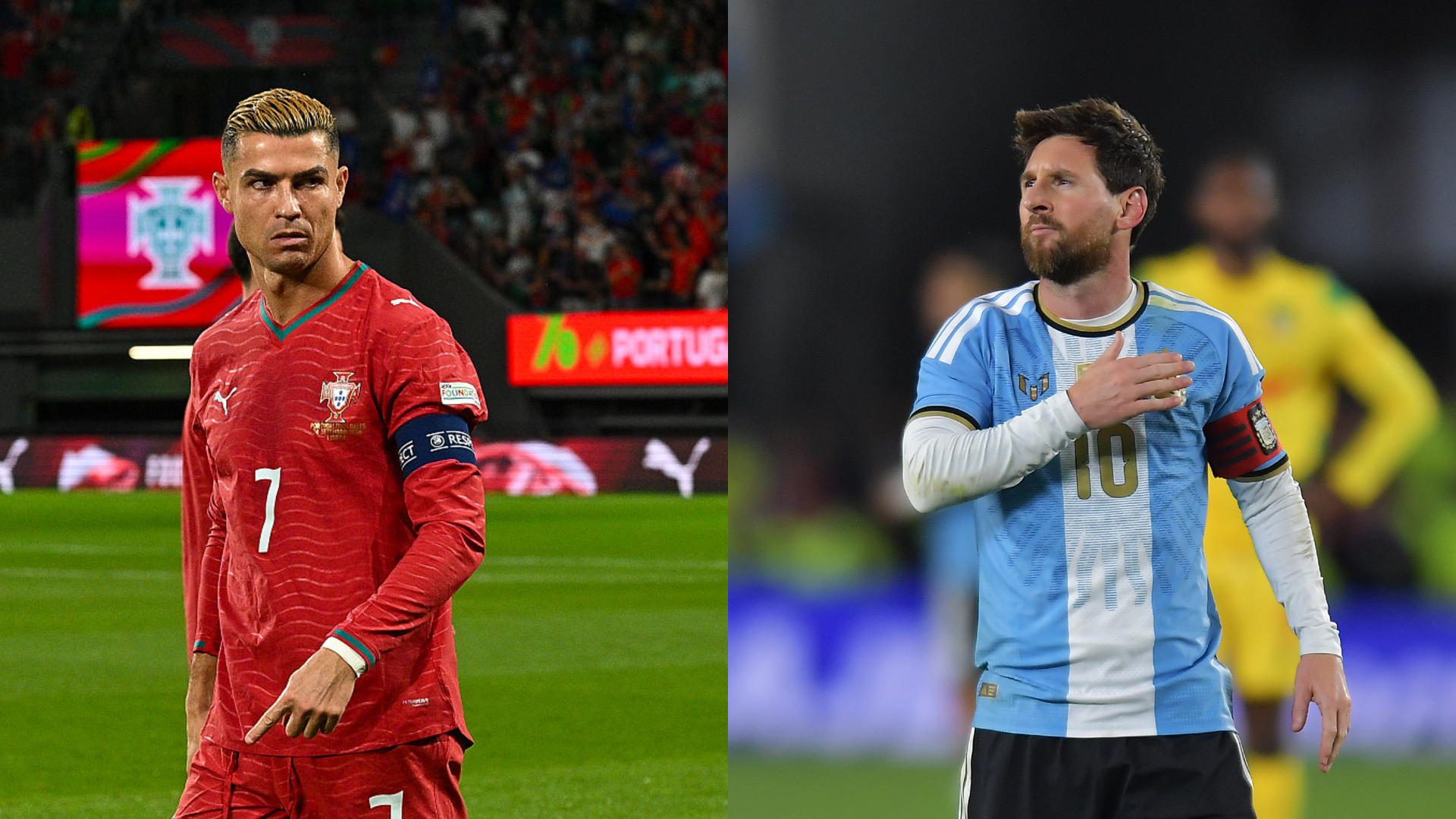 Cristiano Ronaldo és Lionel Messi.