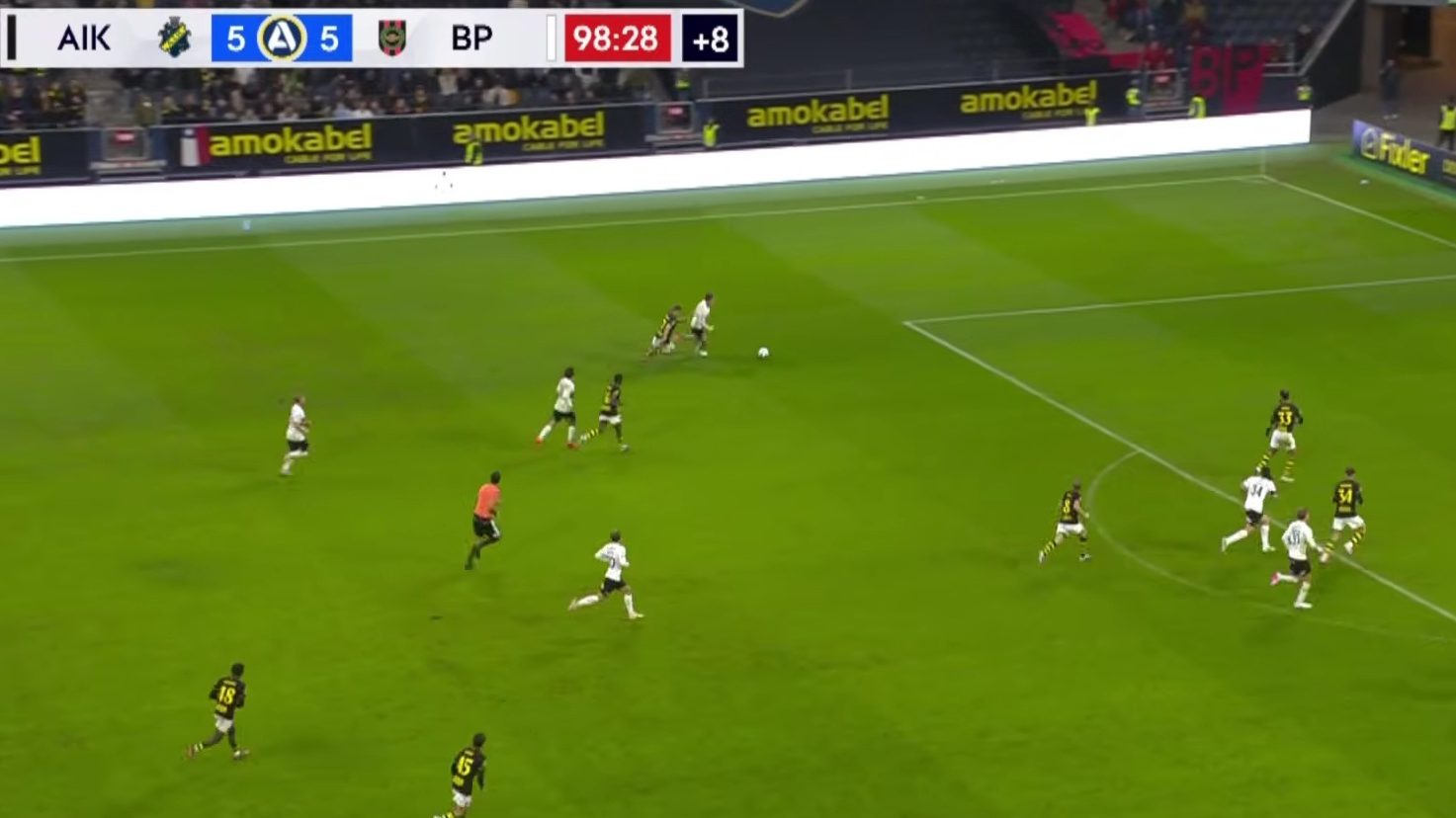 AIK-Brommapojkarna bajnoki.