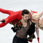 Ignateva Mariia és Szemko Danijil Leonyidovics ritmustánca a jégtáncosok versenyében, a sheffieldi műkorcsolya és jégtánc Európa-bajnokságon 2026. január 16-án.