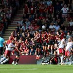 Szoboszlai Dominik szabadrúgása a Bournemouth elleni bajnokin.