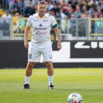 Francesco Totti plays during the Galacticos Show, a friendly exhibition football match featuring international legends in Chorzow, Poland, on April 25, 2026. The game at Silesian Stadium brings together former soccer stars. (Photo by Marcin Golba/NurPhoto)