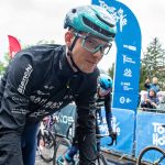 Valter Attila, a Bahrain Victorious csapat tagja a 47. Tour de Hongrie országúti kerékpáros körverseny negyedik, 147 kilométeres Mohács - Pécs közötti szakaszának rajtjánál Mohácson 2026. május 16-án.