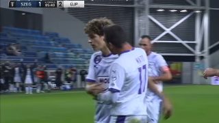 varga márton újpest debütálás gólpassz magyar kupa