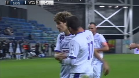 varga márton újpest debütálás gólpassz magyar kupa