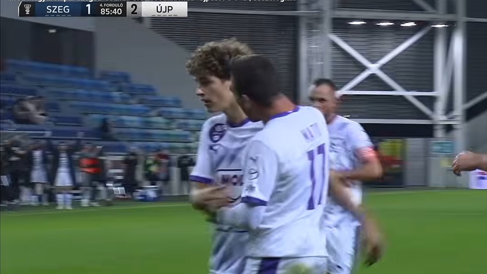 varga márton újpest debütálás gólpassz magyar kupa