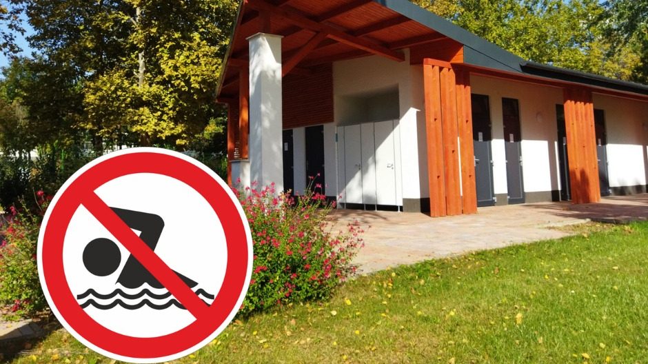 Megtiltották a fürdőzést a balatongyöröki strandon